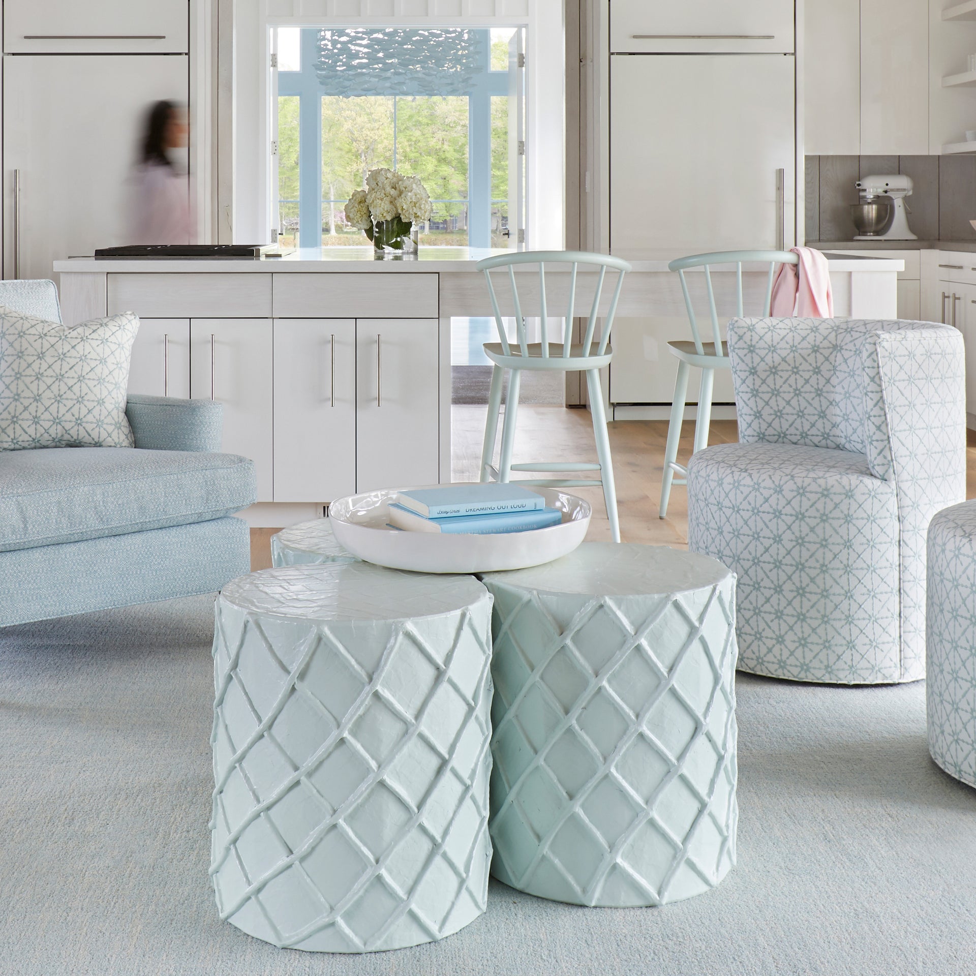 Maine Cottage End Tables Colorful Coastal Cottage Accent Tables