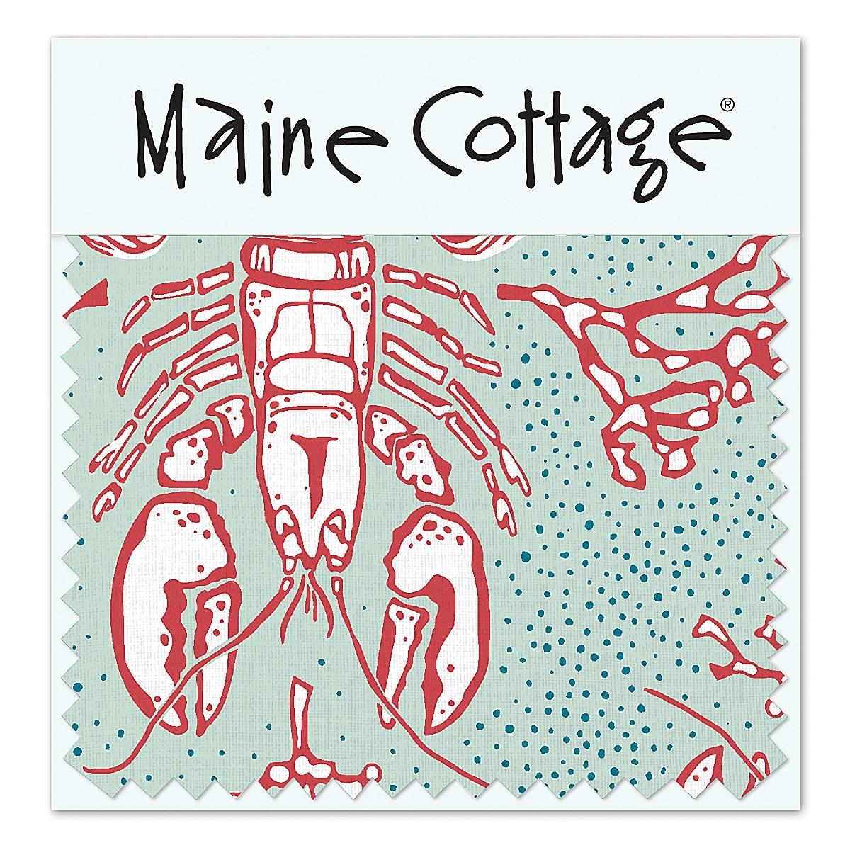 Maine Cottage Clambake: Bluebell Fabric Sample | Maine Cottage® 