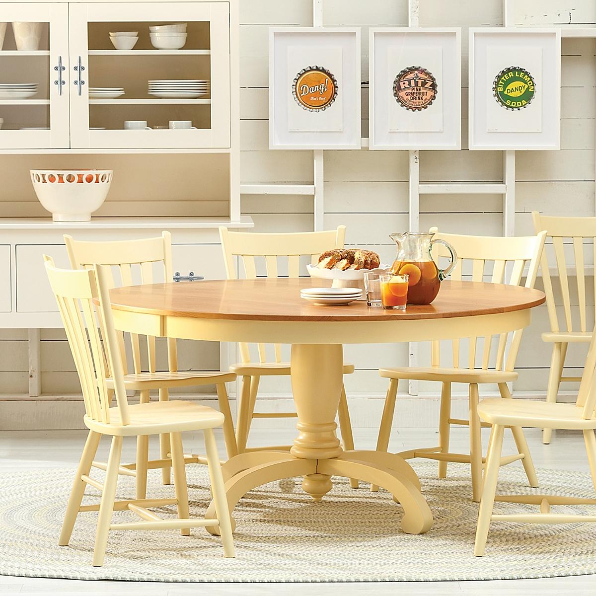 Cottage Braided Wool Rug Yellow/Green Maine Cottage¨