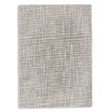 Crosshatch Wool Micro Hooked Rug - Dove Grey