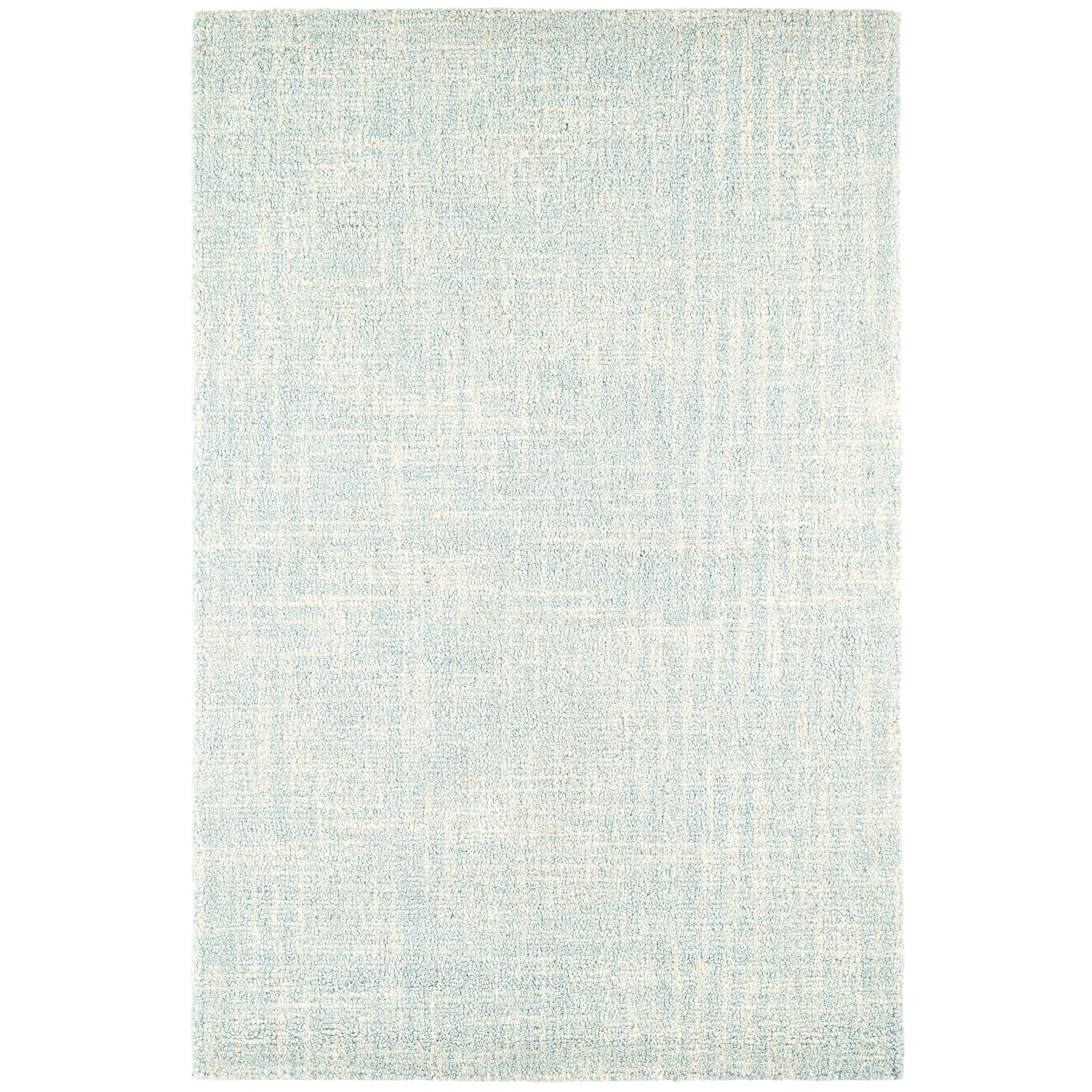 Maine Cottage Crosshatch Wool Micro Hooked Rug - Sky | Maine Cottage¨ 