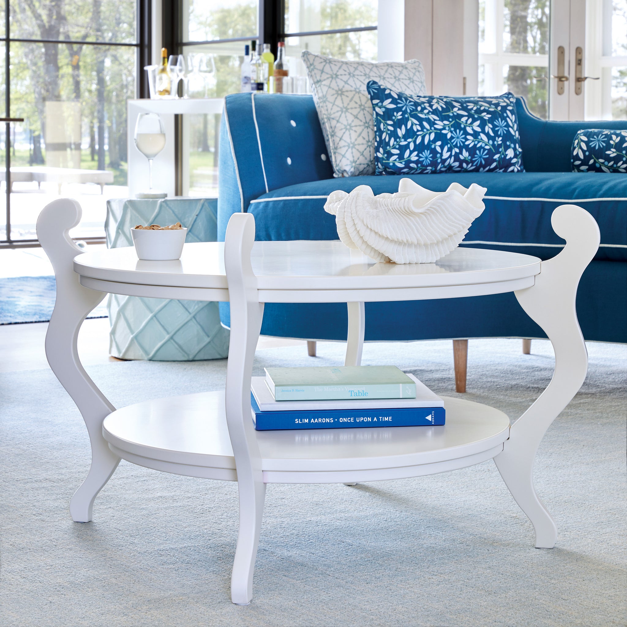 Fiddlehead Cocktail Table by Maine Cottage | Where Color Lives