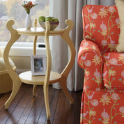 Maine Cottage Fiddlehead End Table | Unique Coastal Cottage End Table 