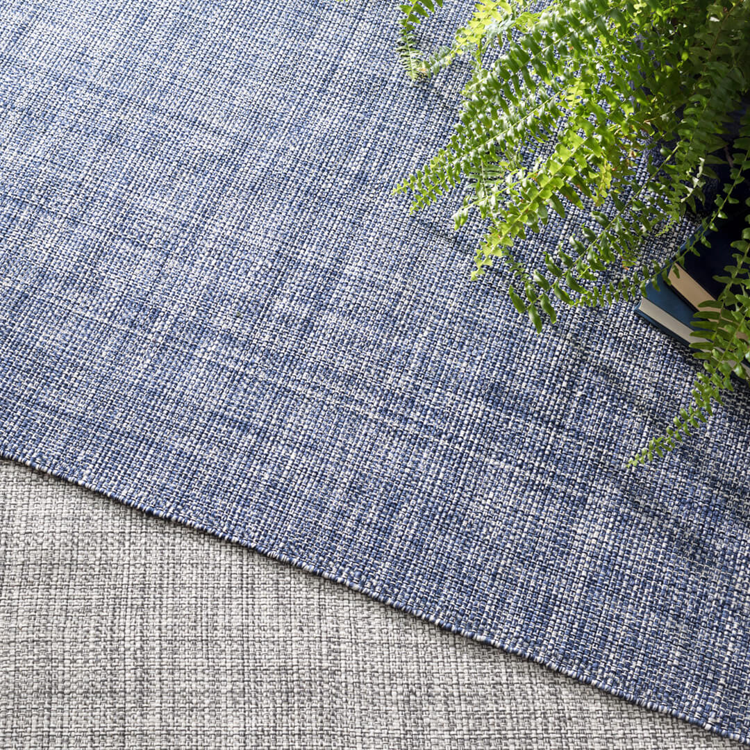 Fusion Blue Indoor/Outdoor Rug | Maine Cottage¨
