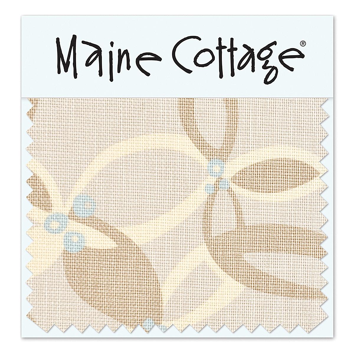 Maine Cottage Gimme-A-Ring: Ivory Fabric Sample | Maine Cottage® 