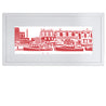 Maine Cottage Harbor in Rhubarb, by Gene Barbera for Maine Cottage® 