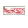 Maine Cottage Harbor in Rhubarb, by Gene Barbera for Maine Cottage® 