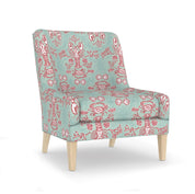 Maine Cottage Hazel Chair | Colorful Armless Chair | Upholstered Coastal Chair  