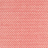 Maine Cottage Herringbone Coral Woven Cotton Rug | Coral Coastal Area Rug 