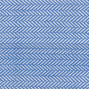 Maine Cottage Herringbone French Blue White Indoor/Outdoor Rug | Country Rug 