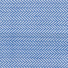 Maine Cottage Herringbone French Blue White Indoor/Outdoor Rug | Country Rug 