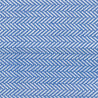 Maine Cottage Herringbone French Blue White Indoor/Outdoor Rug | Country Rug 