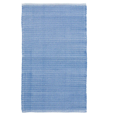 Herringbone French Blue/White Indoor/Outdoor Rug