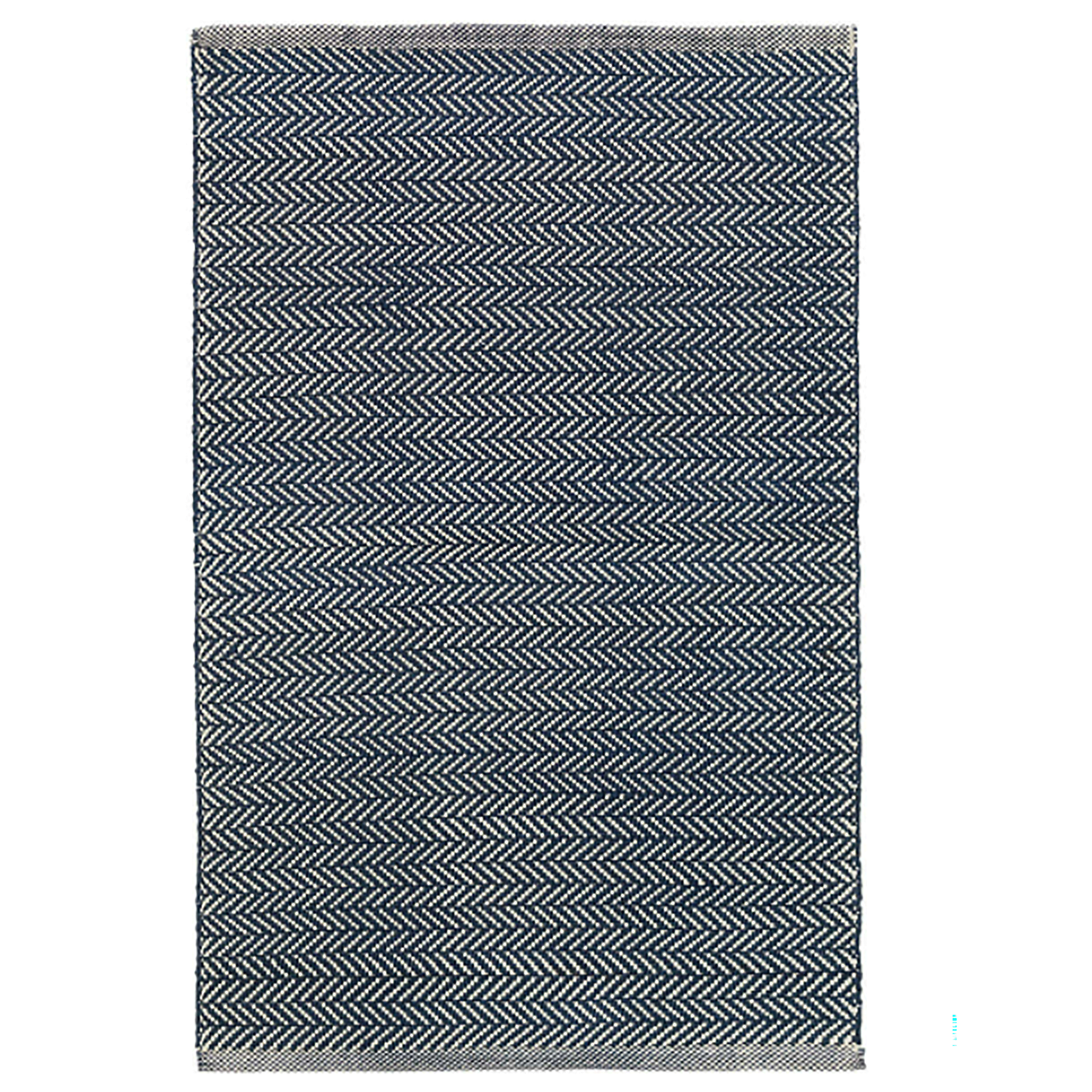 Maine Cottage Herringbone Indigo Woven Cotton Rug | Maine Cottage¨ 