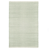 Herringbone Ocean Woven Cotton Rug