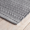 Maine Cottage Herringbone Shale/White Indoor/Outdoor Rug | Maine Cottage¨ 