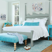 Maine Cottage High Tide Bed | Handmade Beach House Bed | Colorful Bed Frame 