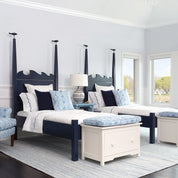 Maine Cottage High Tide Bed | Handmade Beach House Bed | Colorful Bed Frame 