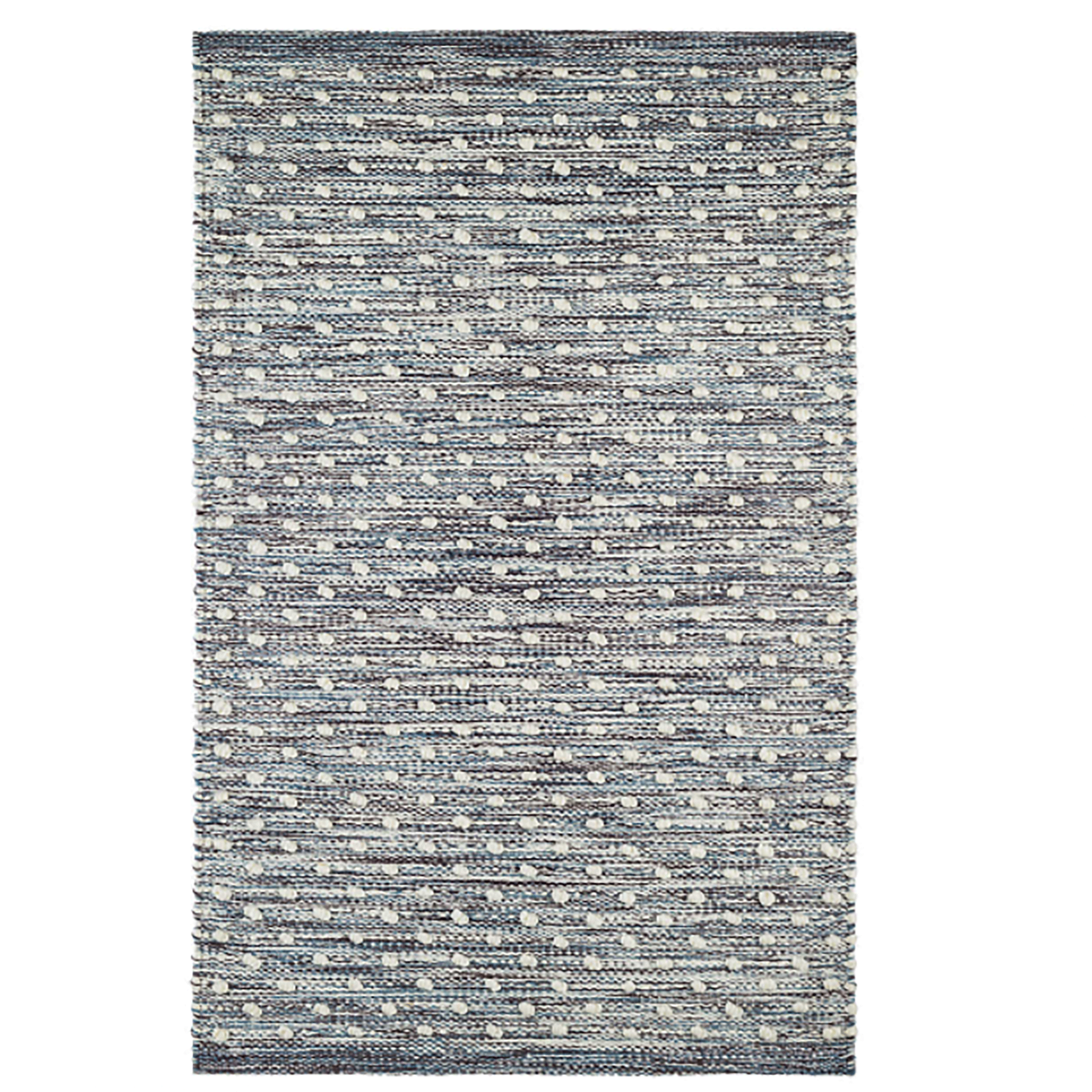 Outdoor Rug | Indigo, Blue And Ivory Rug 