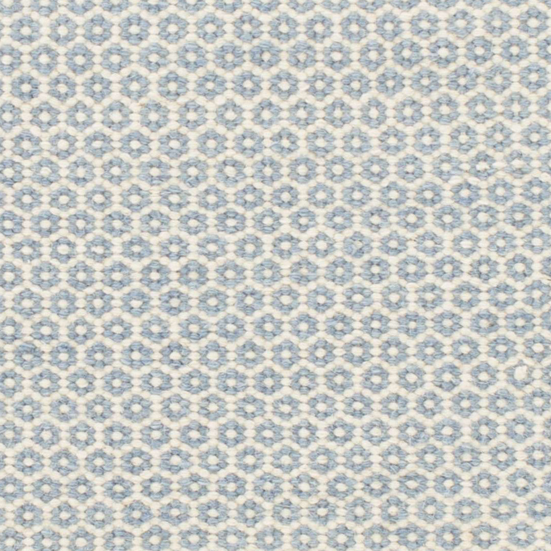 Maine Cottage Honeycomb French Blue Ivory Wool Woven Rug | Maine Cottage¨ 