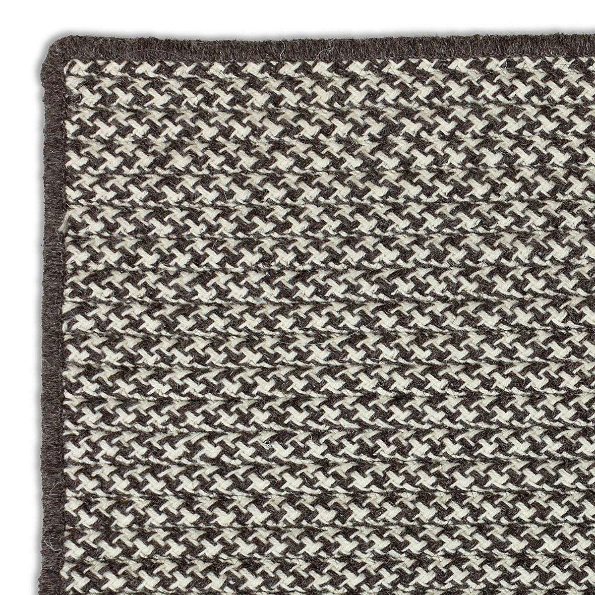 Maine Cottage Houndstooth Wool Rug - Charcoal | Maine Cottage¨ 