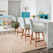 Maine Cottage Ida Swivel Bar Stool | Maine Cottage® 