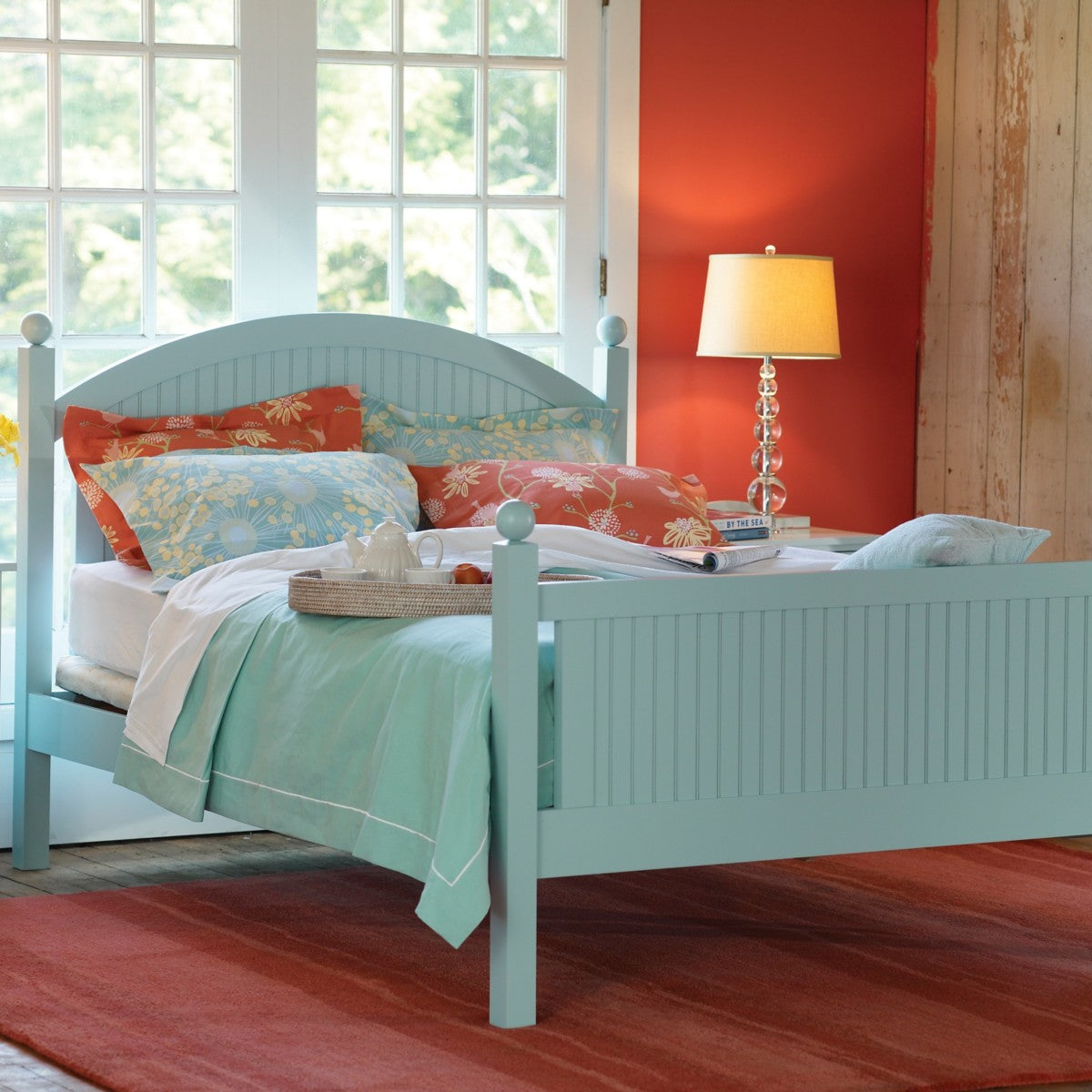 Maine Cottage Island Bed Beach House Bedroom Furniture| Maine Cottage 