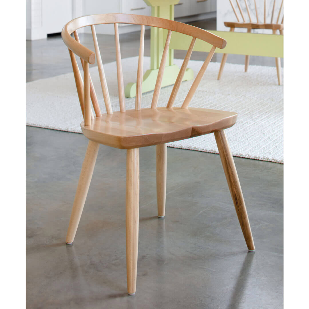 Maine Cottage Judy Dining Chair - Natural | Modern Captain's Dining Chair 