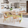 Maine Cottage Judy Dining Chair - Natural | Modern Captain's Dining Chair 