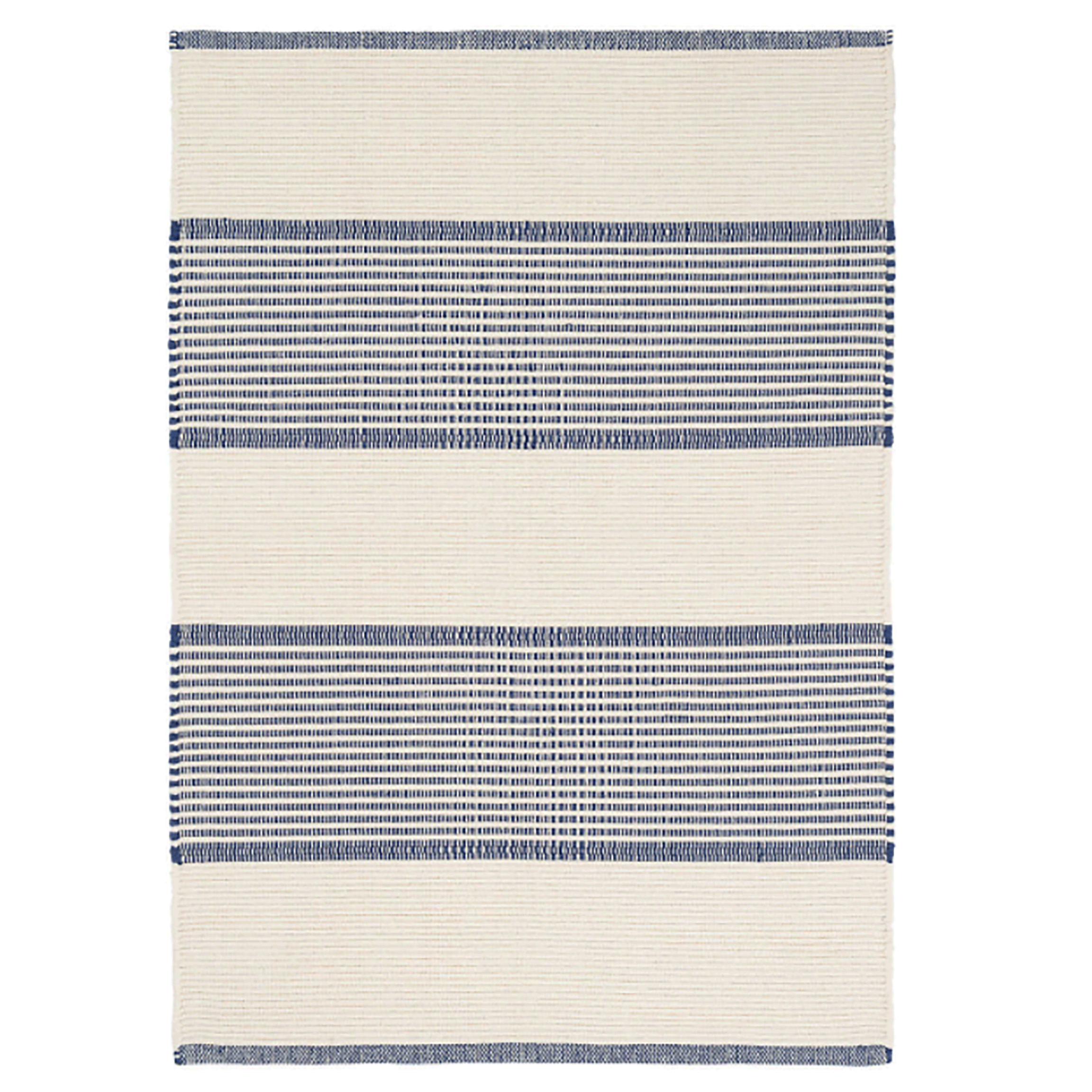 Maine Cottage La Mirada Navy Woven Cotton Rug | Maine Cottage¨ 