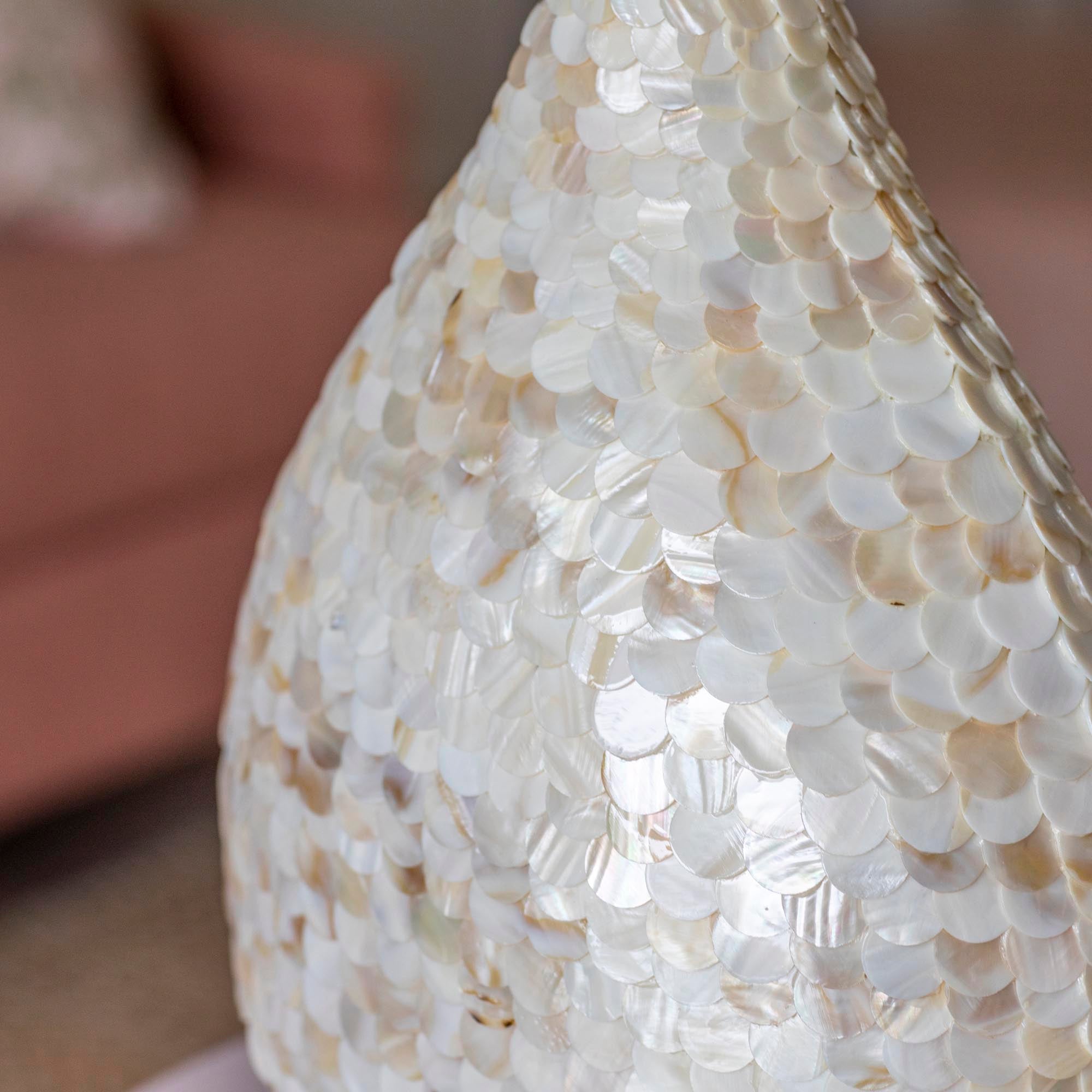 Maine Cottage Mother of Pearl Tear Drop Lamp | Maine Cottage® 