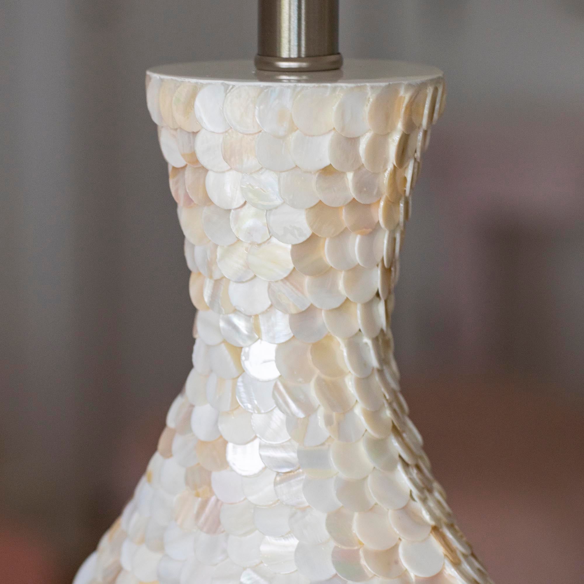 Maine Cottage Mother of Pearl Tear Drop Lamp | Maine Cottage® 