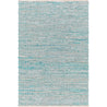 Maine Cottage Leather Rag Rug - Teal | Maine Cottage® 