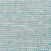 Maine Cottage Leather Rag Rug - Teal | Maine Cottage® 