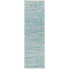 Maine Cottage Leather Rag Rug - Teal | Maine Cottage® 