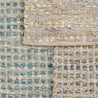 Maine Cottage Leather Rag Rug - Teal | Maine Cottage® 