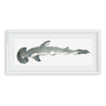 Maine Cottage Baby Hammerhead Painting | Coastal Beach Home Paintings  