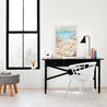 Maine Cottage Low Tide Desk | Colorful Writing Desk | Wooden Hand Made Desk 