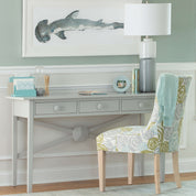 Maine Cottage Low Tide Desk | Colorful Writing Desk | Wooden Hand Made Desk 