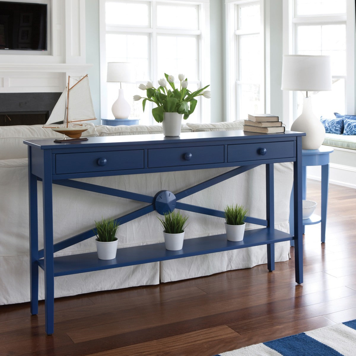 Maine Cottage Low Tide Hall Table by Maine Cottage | Where Color Lives 