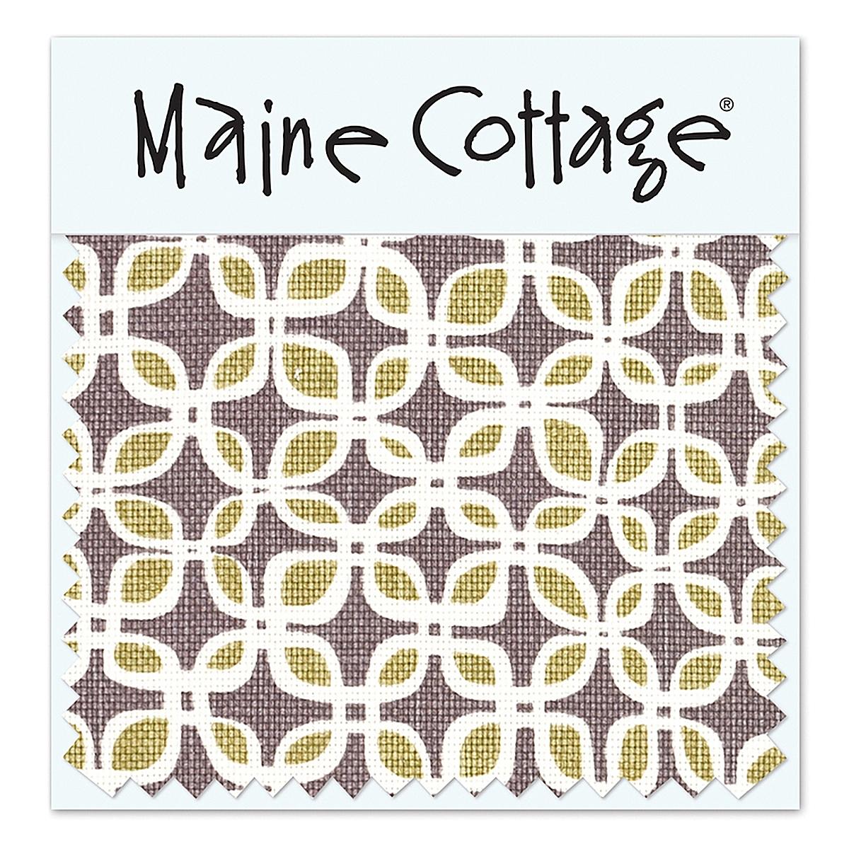Maine Cottage Lucky Leaf: Dusk Fabric Sample | Maine Cottage® 
