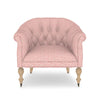 Maine Cottage Margot Chair | Traditional Elegant Armchair | Diamond Tufted Back 
