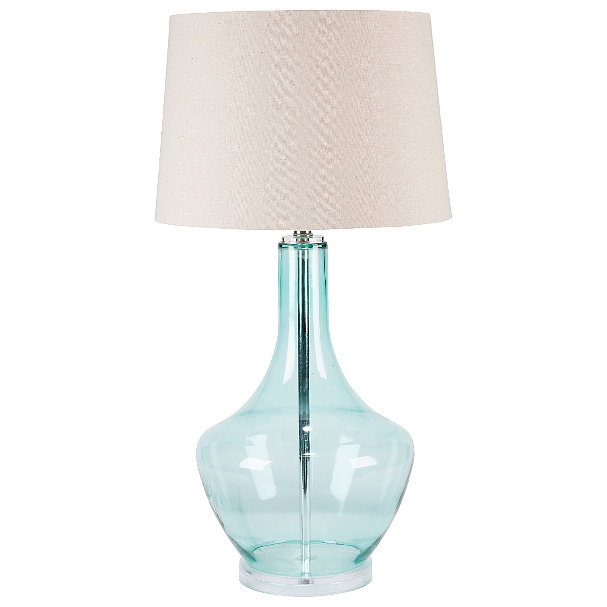 Maine Cottage Margot Table Lamp - Blue Glass | Maine Cottage® 