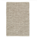 Marled Brown Woven Cotton Rug