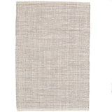 Marled Grey Woven Cotton Rug