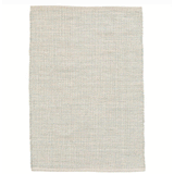 Marled Light Blue Woven Cotton Rug