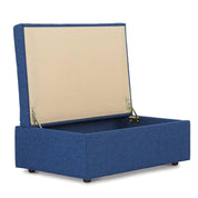 Maine Cottage Milly Storage Ottoman | Traditional Coastal Upholstered Ottoman 
