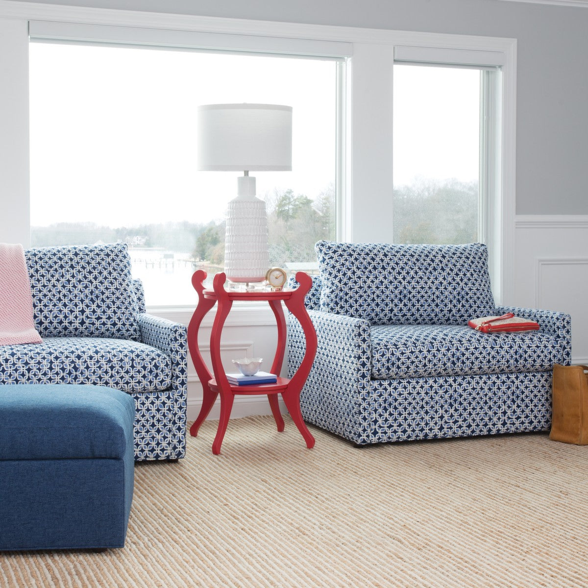 Maine Cottage Milly Twin Sleeper Chair | Custom Coastal Twin Sofa Sleeper Chair 
