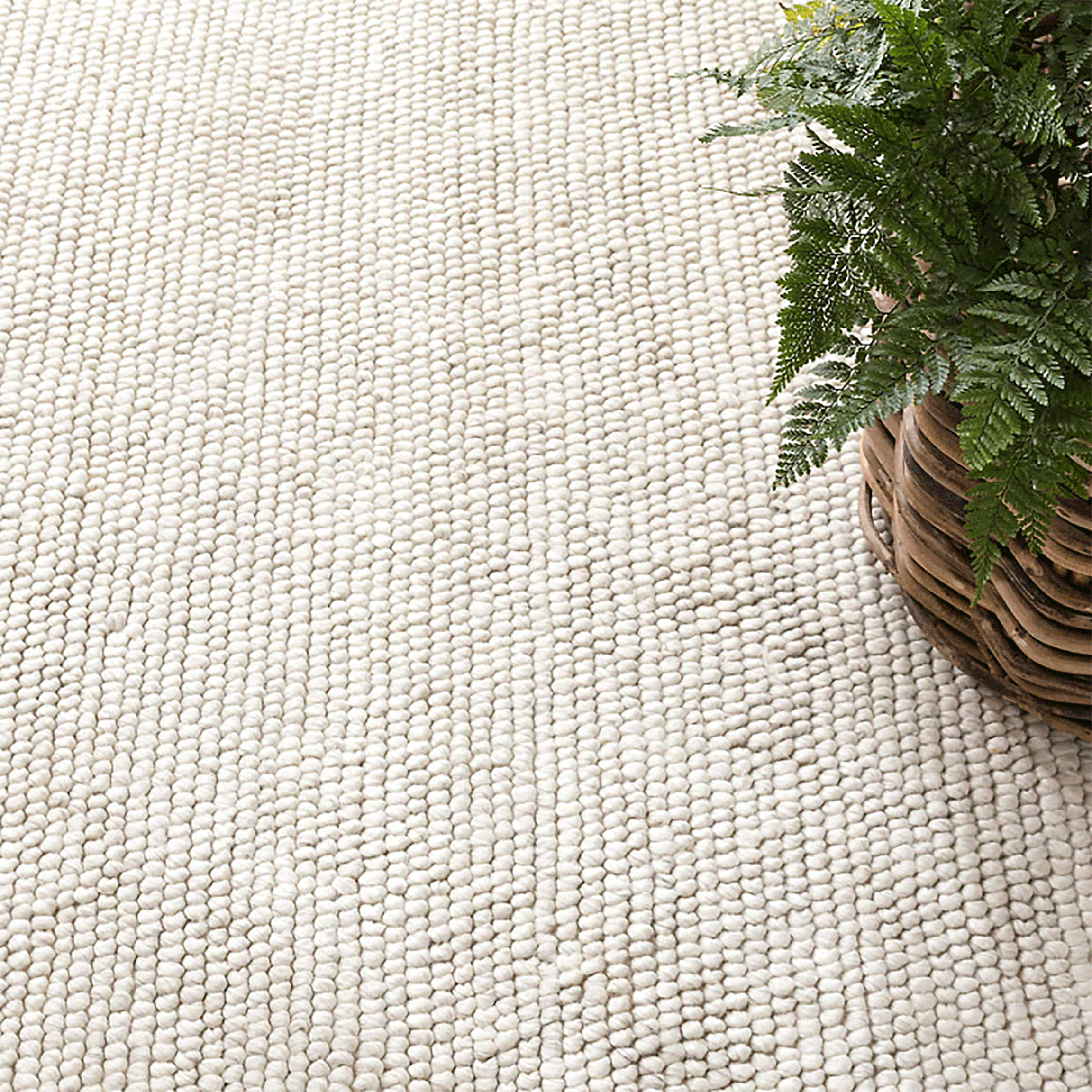 Viscose Rug - Ivory | Maine Cottage¨ 