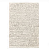 Niels Woven Wool/Viscose Rug - Ivory